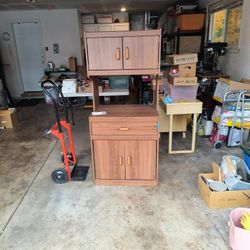 Cabinet Microwave Stand