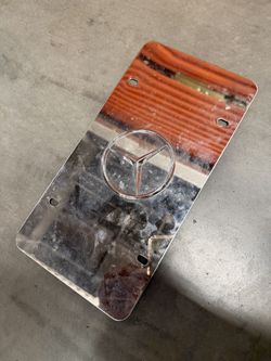 Mercedes Plate For License