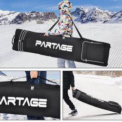 Snowboard Bag with Wheels, Snowboard Bag for Air Travel, Adjustable Length Up...