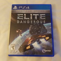 Elite Dangerous For PS4/PS5.