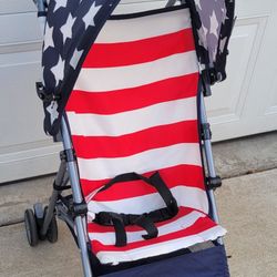 Baby umbrella stroller. Stars & Stripes