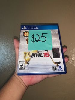 Blue Price Tag PlayStation 4 & 5 Video Game PS5 PS4 NHL 15 Hockey