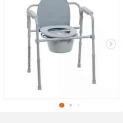 Drive medical folding toilet seat 