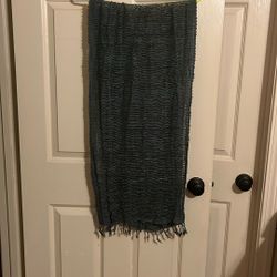 Long Gray Scarf 