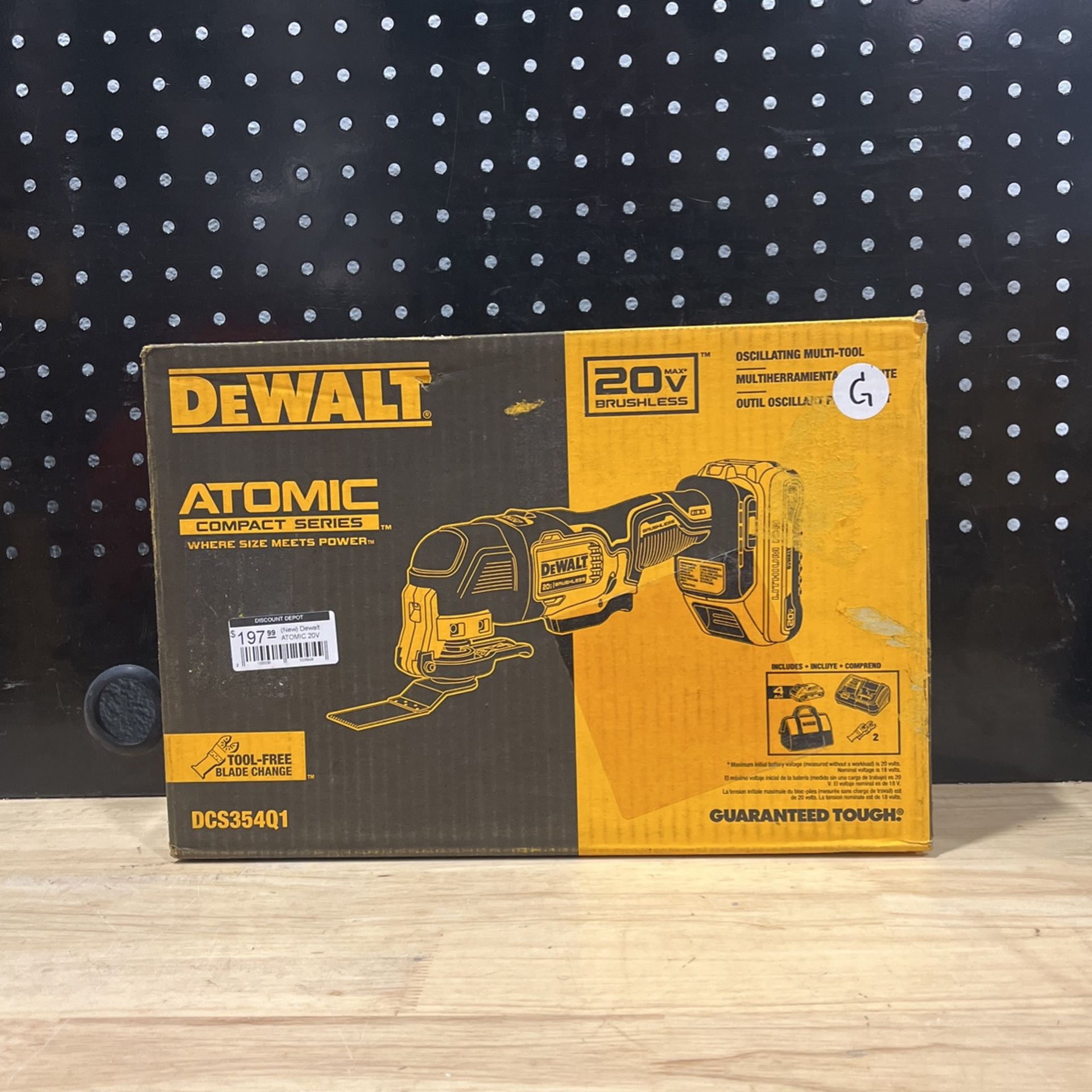 Atomic discount oscillating tool