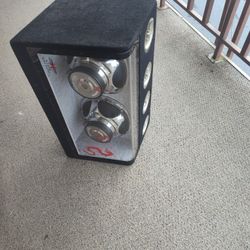 10inch  Xtreme Four Port Box Enclosure 