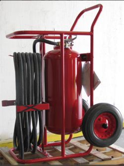 Wheeled Fire Extinguisher
