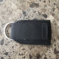  Ankle Straps For Cable Machine Kickbacks, Glute Workouts, Lower Body Exercises - Adjustable Leg Straps with Neoprene Padding