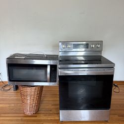 Samsung Set Of Microwave And Oven 