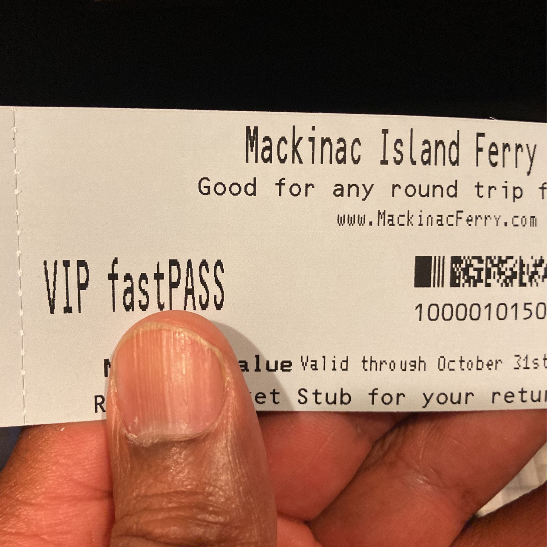 4 Ferry Tickets to Mackinac Island VIP Fast Pass