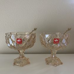 Crystal Dessert Bowls