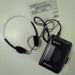 Sony Walkman Vintage Cassette Am/Fm