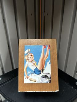 Pinup Cigar Box