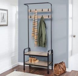 Brand new entryway bench
