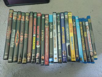 Blu-ray & DVD Mixed Movie Lot Comedy/Action