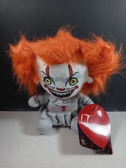 Pennywise Plush IT Doll 7" Horror Toy Stuffed Chapter one Scary Halloween Doll