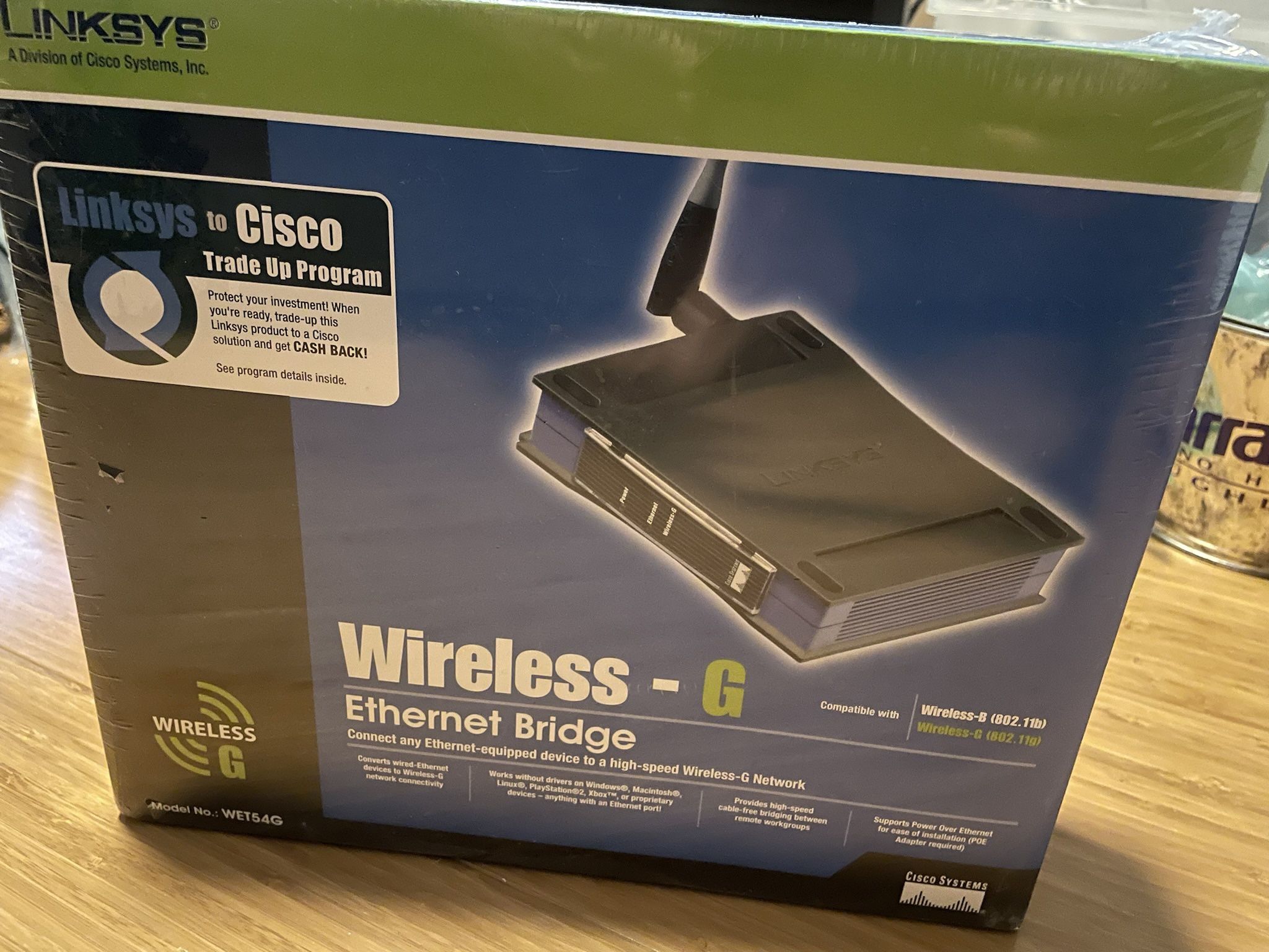Linksys Wireless Bridge - Sealed New In Box