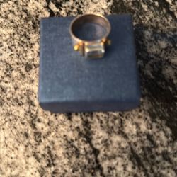 Blue Topaz Ring