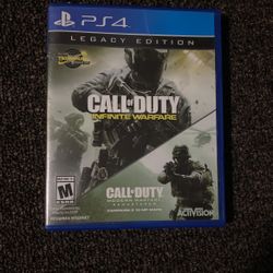 legacy edition call of duty infinite warfare/modern warfare