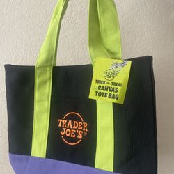Trader Joes Halloween Mini Tote Bag 