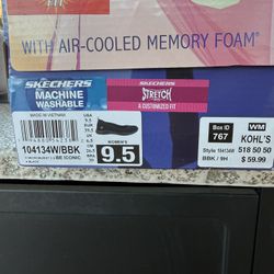 Skechers Women’s Stretch Flats 9.5 