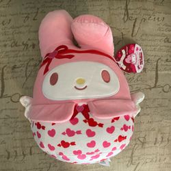 Adorable My Melody Valentine's Day plush #Sanrio #MyMelody