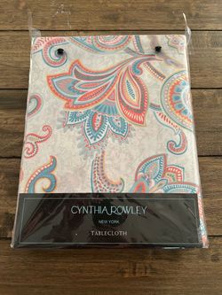 Cynthia Rowley Paisley Tablecloth