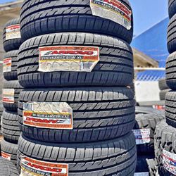 Set de llantas nuevas 215/45R17 marca Arroyo con 50.000 mil millas de garantía