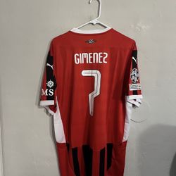 AC Milan 2024/25 Home Jersey(Any Size)