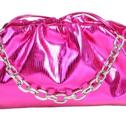 ChrisWish 4.7 62 Women Dumpling Crossbody Bag Cloud Evening Bag Sparkly Clutch Purses Drawstring Strap Ruched Shoulder Bag