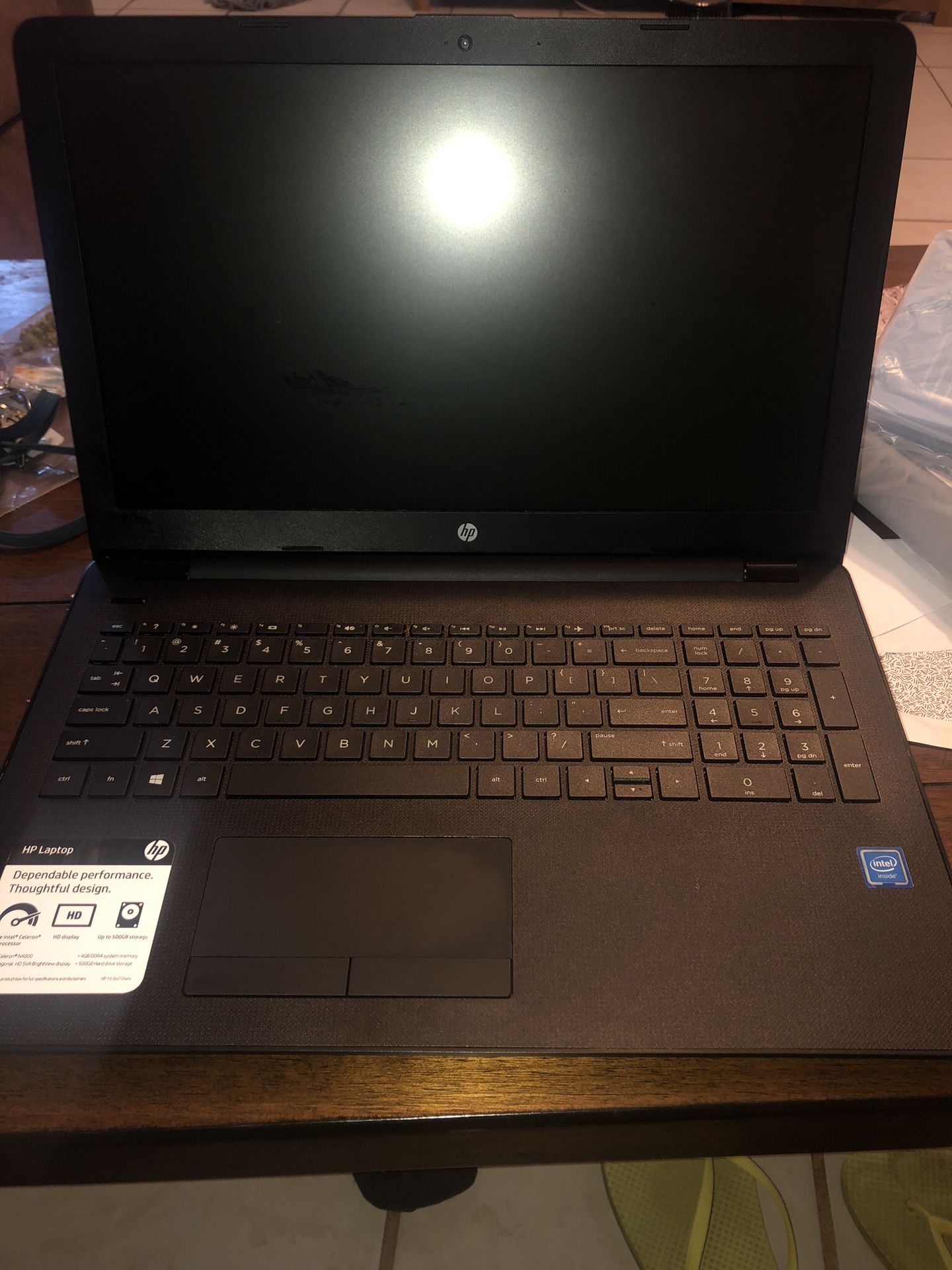 Hp laptop brand new