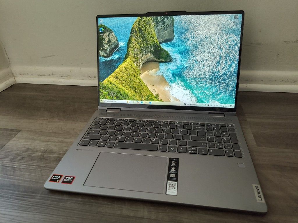 Lenovo Yoga 7 2in1 16” 2K Touch Laptop - AMD Ryzen 5 8640HS, 8GB/512GB SSD- READ