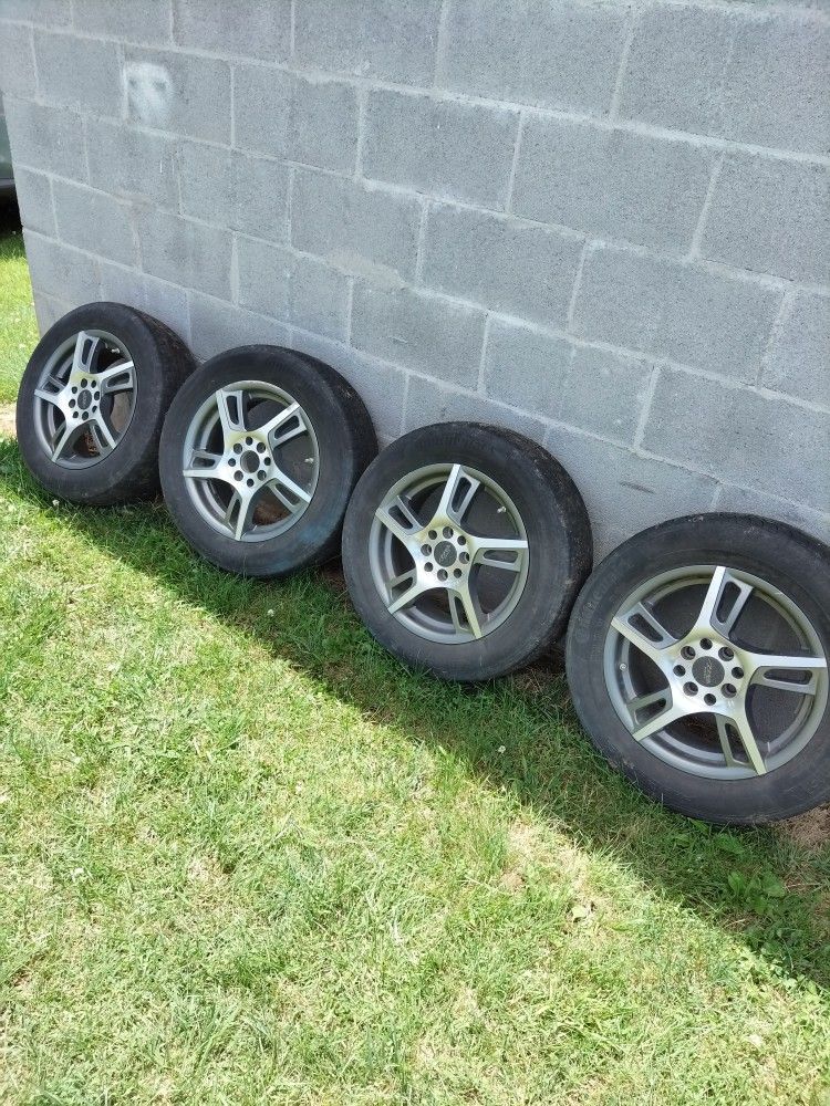 15" Wheels 4 Lug Dual Pattern