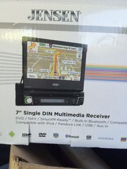 Jensen 7" Single DIN Multimedia Receiver