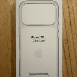 Apple iPhone 17 Pro Clear Case 