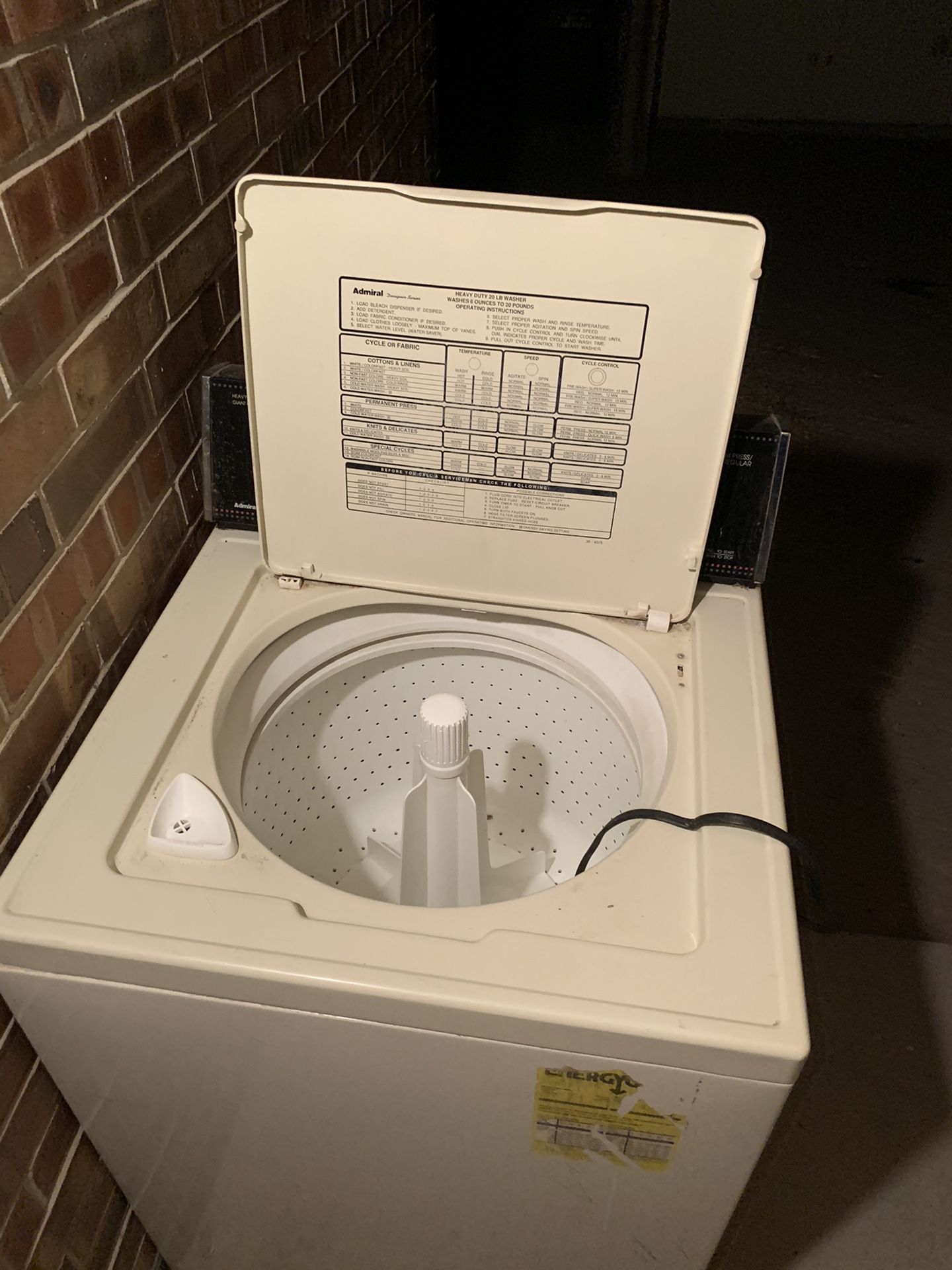 Used Washer Machine 60$