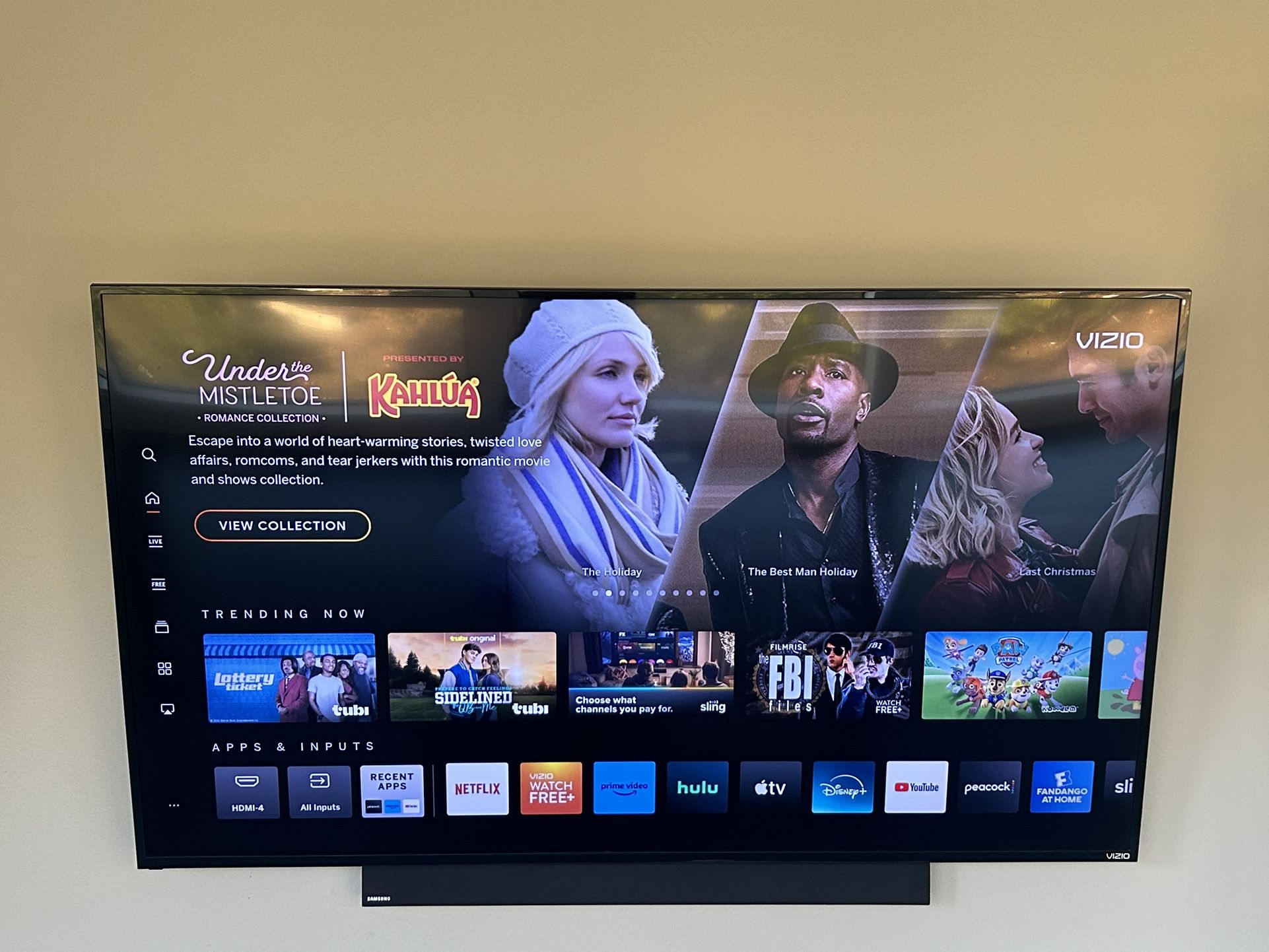 70” Vizio TV w/Wall Mount, Amazon Fire Stick