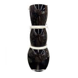 Studio ArtGlass Vase Signed 12in Tall 