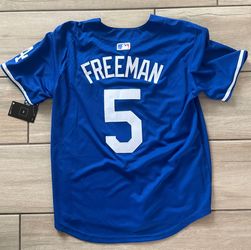 LA Dodgers Freeman #5 Jerseys with 2025 World Series Championship patch
