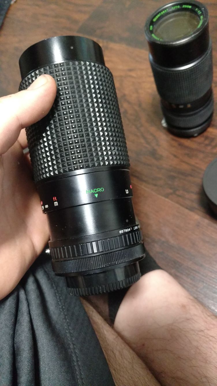 8 lenses for cameras