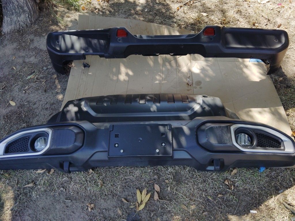 2020 jeep front and back bumper