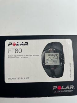 Polar FT80 Hear Rate Monitor Fitness Watch