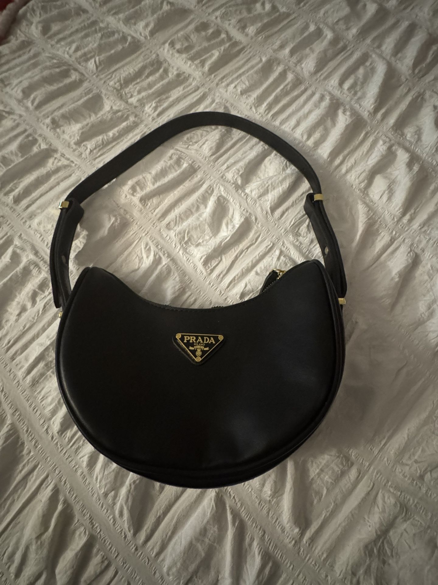 Black Prada Arque Bag