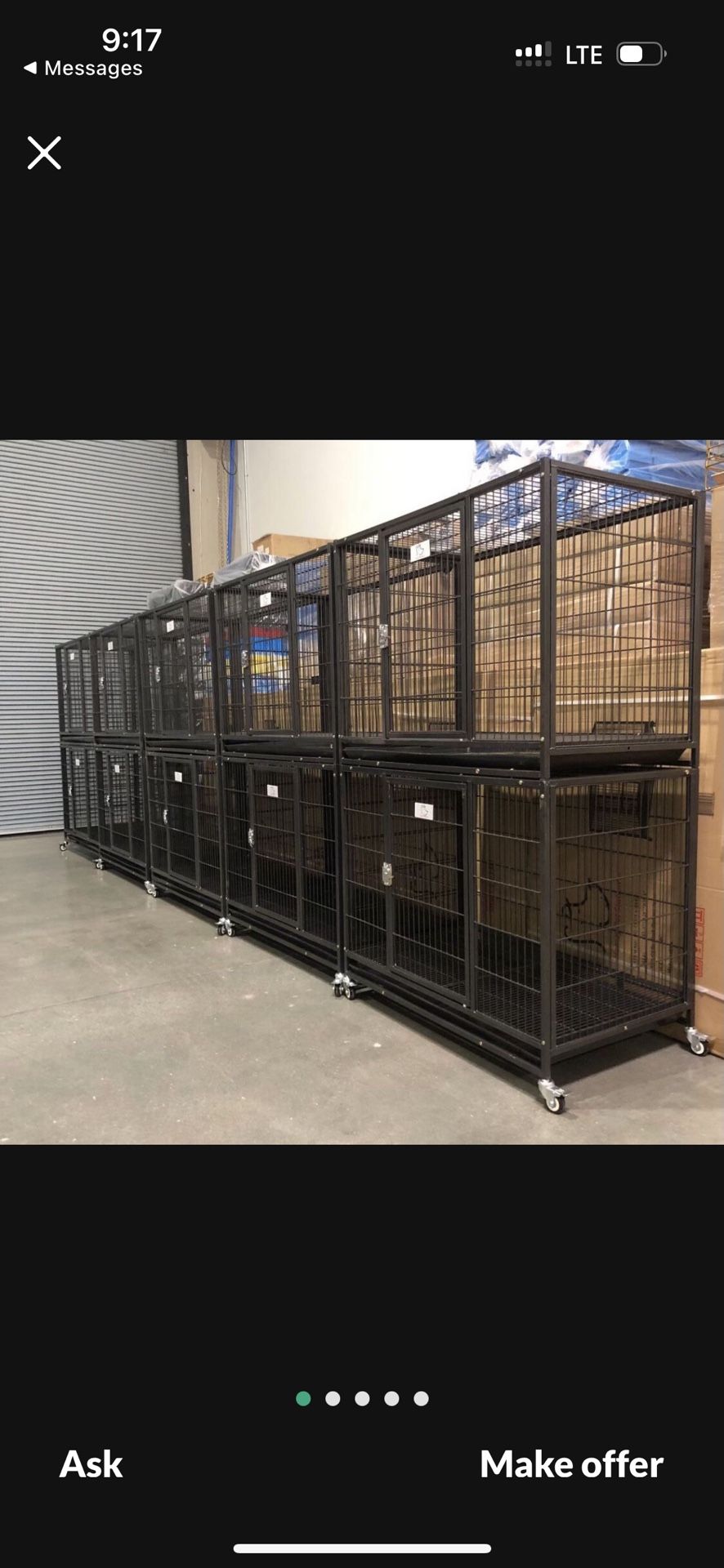 10 Dog Kennels Crates
