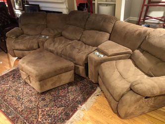 Theater sectional couch