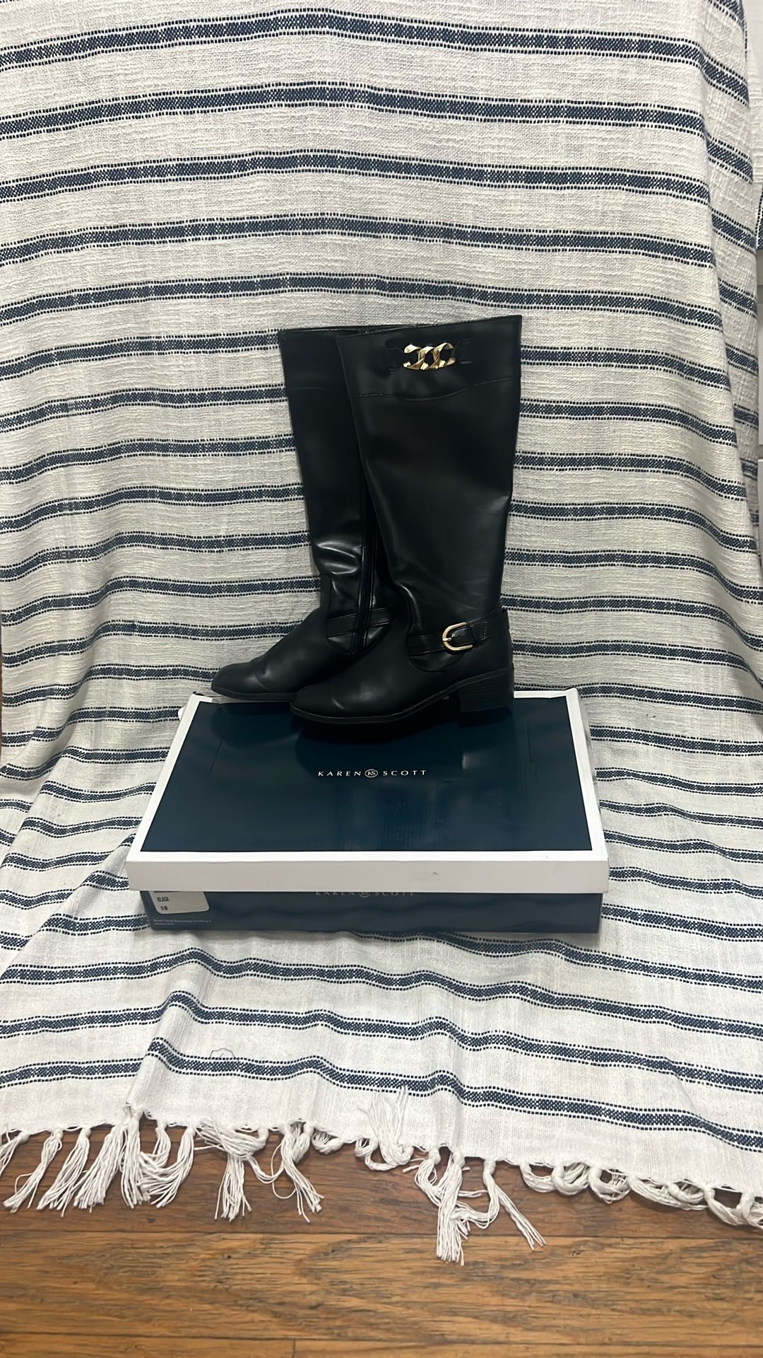 Black Boots (Woman) - Karen Scott - Size 9 M