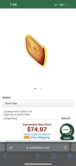 Jeep OEM LED Marker Side Lights