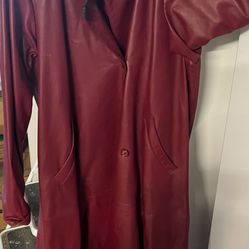 Remy long leather jacket 