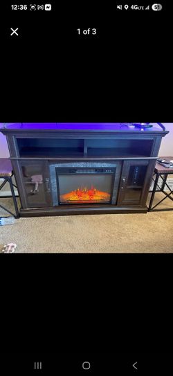 TV Stand Fire Place