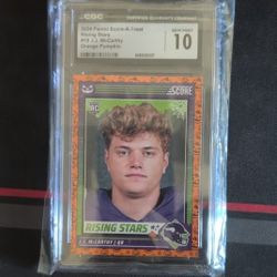 GEM MINT 10 JJ MCCARTHY RC